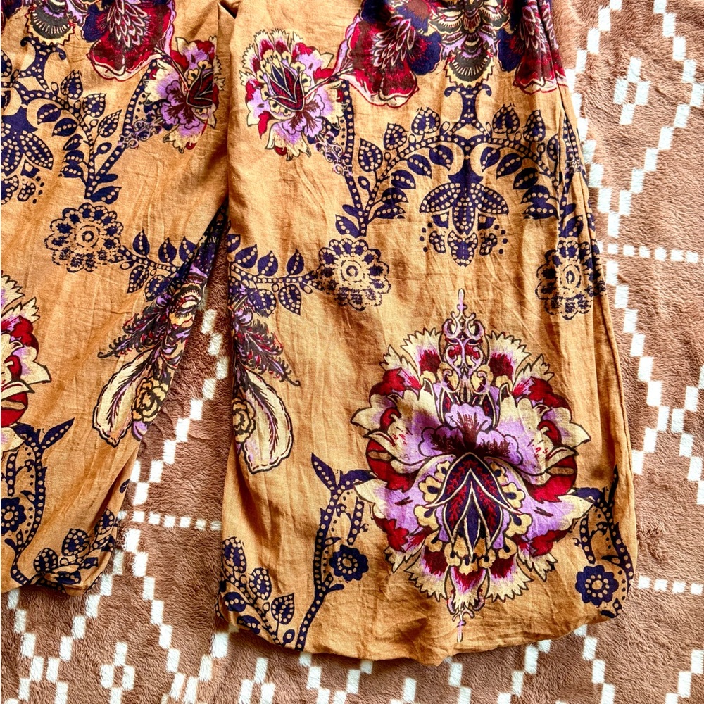 Free People Indio Sun Jumpsuit in Golden Combo - Picture 9 of 16